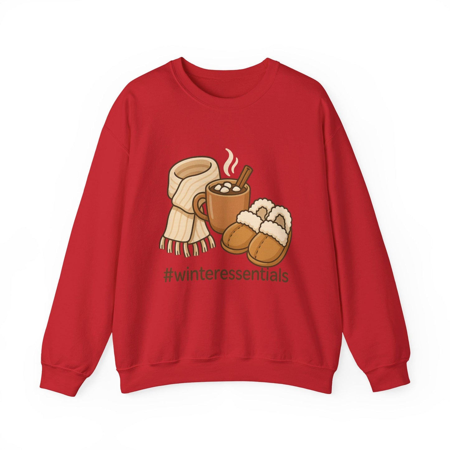tailles S - 5XL Sweat Winter Essentials | Pull Cozy Unisexe pour Hiver et Cadeau de Noël,