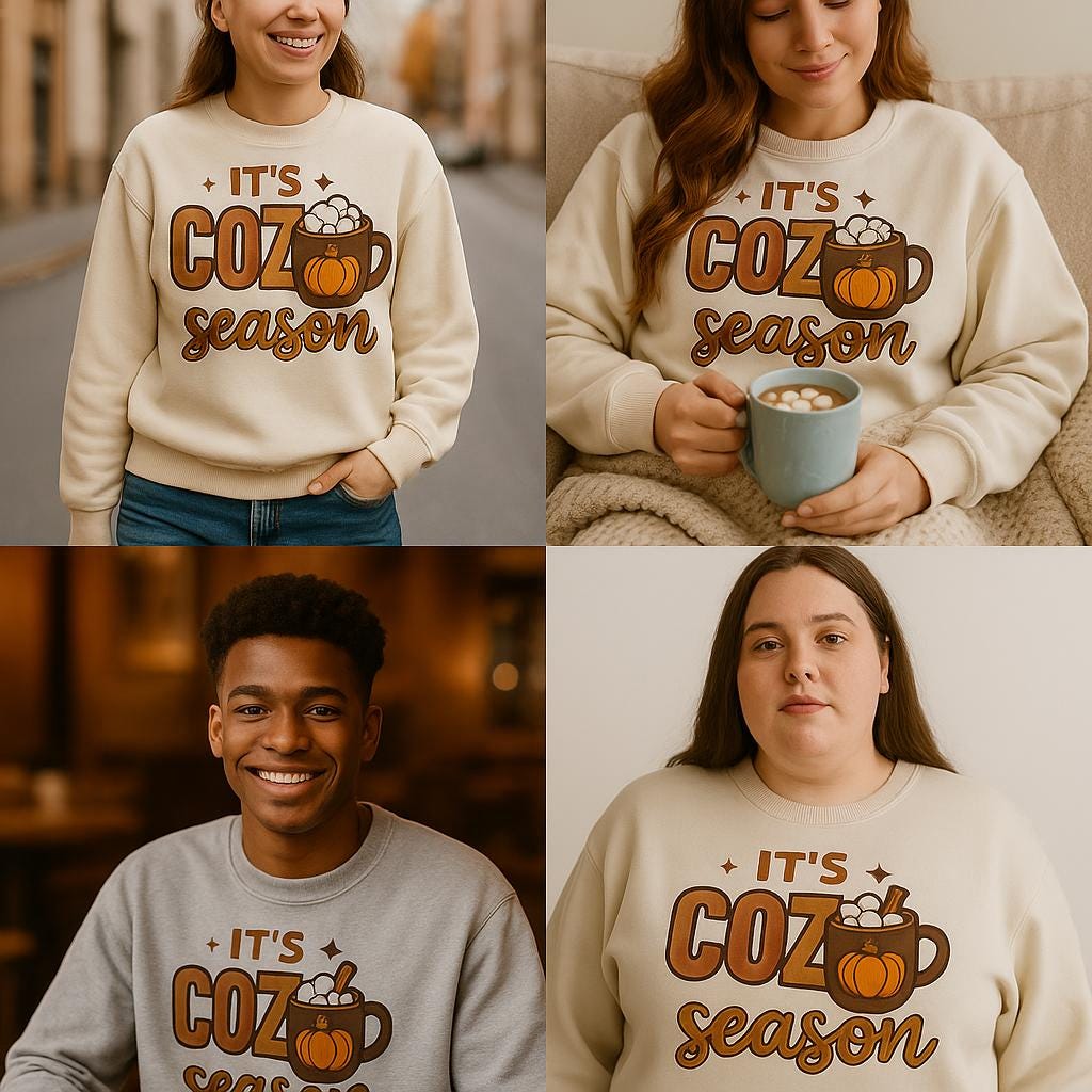 tailles S - 5XL Sweat-shirt Cozy Season | Unisexe Grande Taille Heavy Blend | Mode automne, cadeau, chaleur et confort,