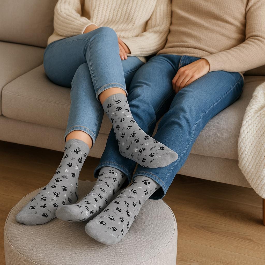Chaussettes Imprimé Animal| Chaussettes Colorées et Confortables| Idée Cadeau Originale Amoureux des Animaux | Chaussettes à Motifs Sauvages
