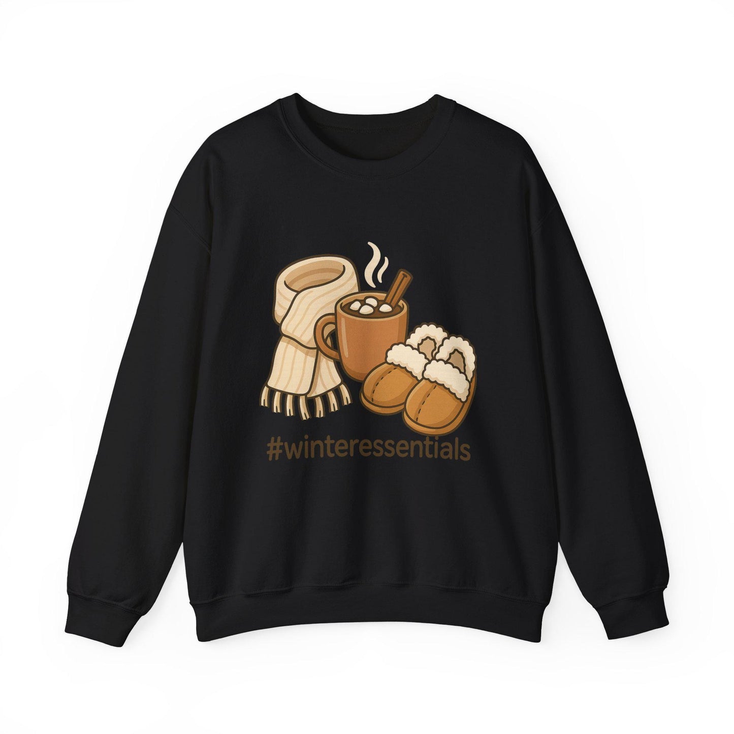 tailles S - 5XL Sweat Winter Essentials | Pull Cozy Unisexe pour Hiver et Cadeau de Noël,