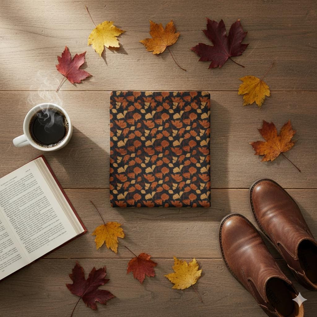 Écharpe à franges feuilles d’automne | Châle long doux effet cachemire 200x70 – Big Smiles