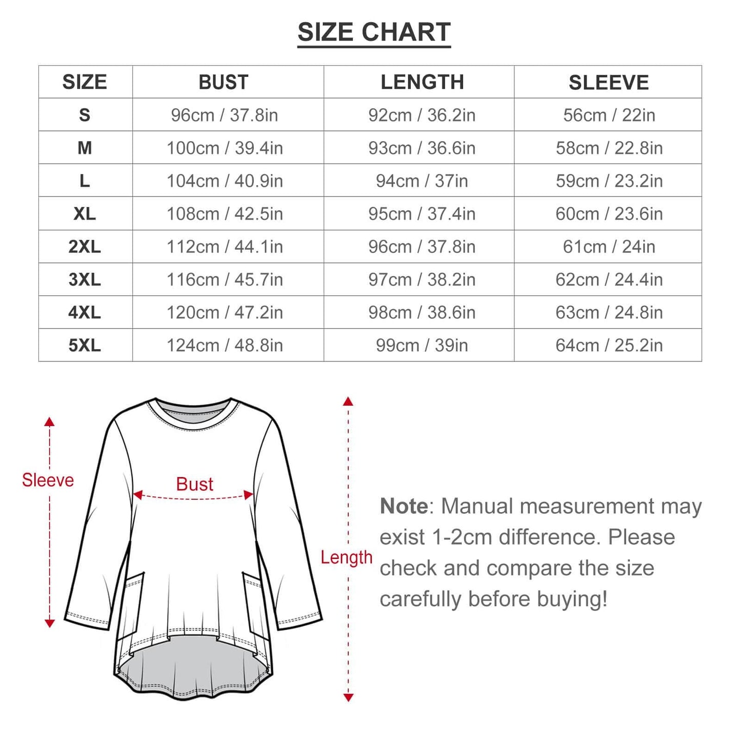 tailles S - 5XL Robe ample manches longues avec poches | noir à fines rayures dorées | imprimé intégral