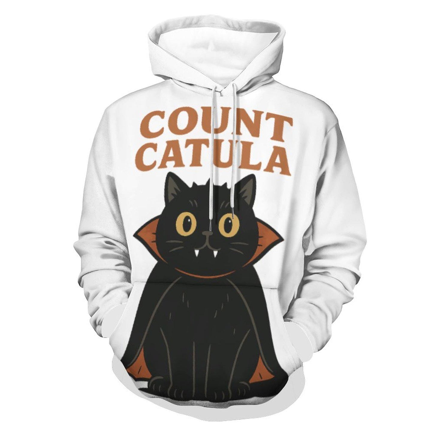 tailles S - 6XL Sweat à capuche Count Catula, chat vampire drôle pour Halloween,