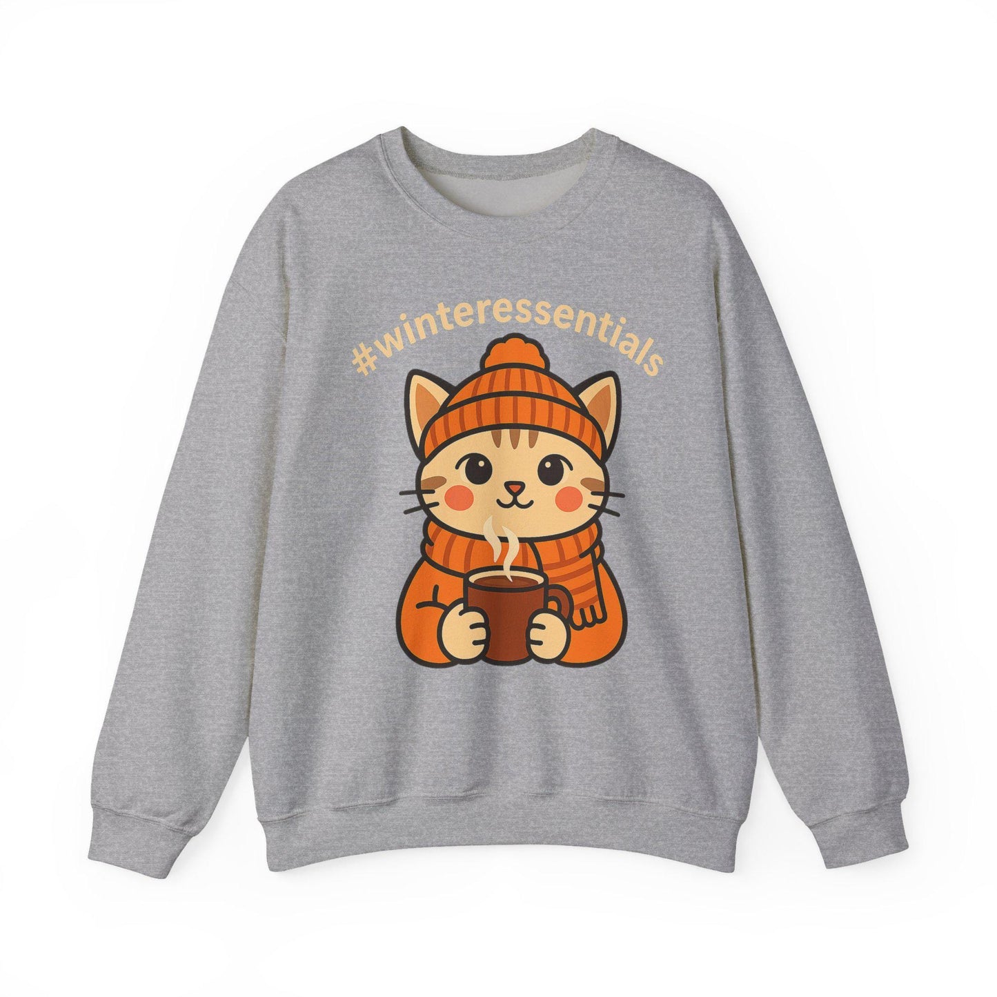 tailles S - 5XL Sweat Cozy Chat | Mode Automne-Hiver | Cadeau Unisexe pour Amoureux des Chats,