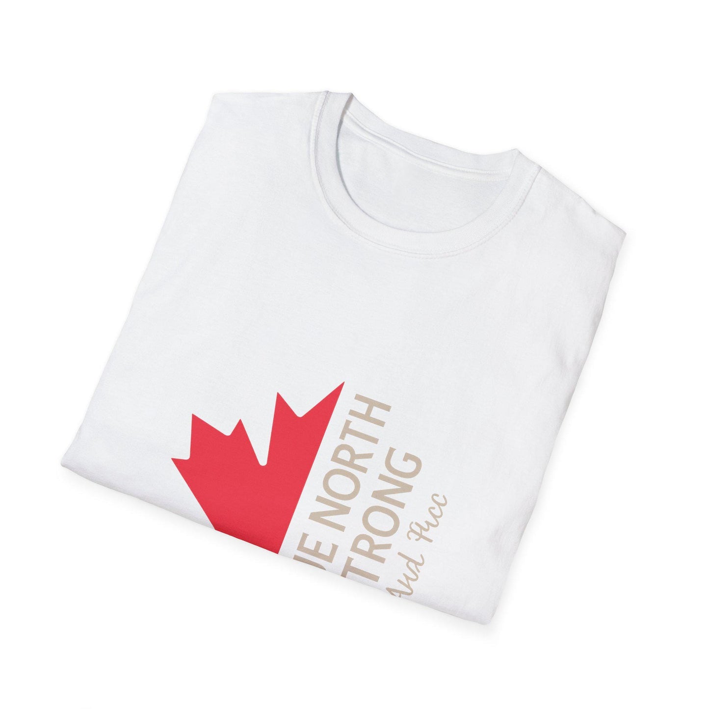 Camiseta unisex True North Strong – Tejido suave hilado en anillo, orgullo canadiense, tallas XS-5XL