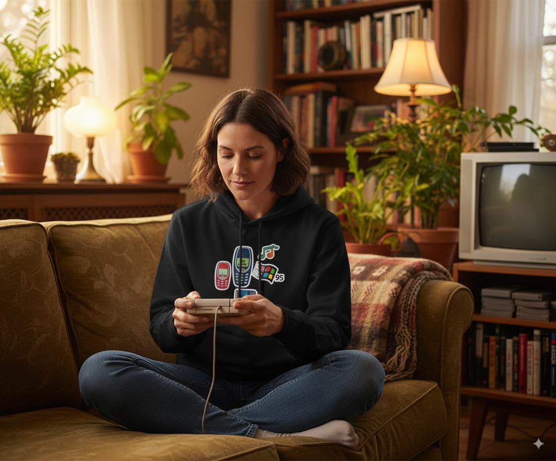 sizes S - 6XL Retro Nostalgia Hoodie with Nokia Snake, Windows 95 Logo, Floppy Disk and Funny Quote,