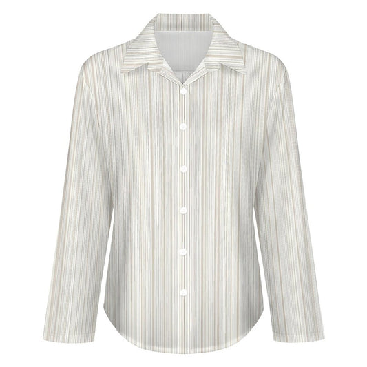 Chemise à ourlet asymétrique imprimée – légère & chic | Big Smiles | Grandes tailles S–8XL - Big Smiles All Sizes