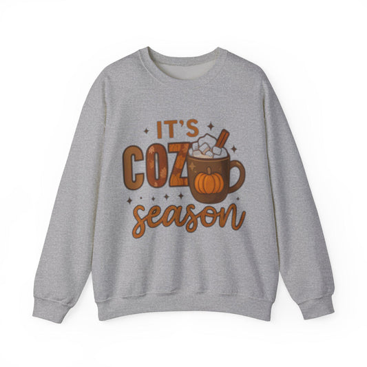 tailles S - 5XL Sweat-shirt Cozy Season | Unisexe Grande Taille Heavy Blend | Mode automne, cadeau, chaleur et confort, - Big Smiles All Sizes