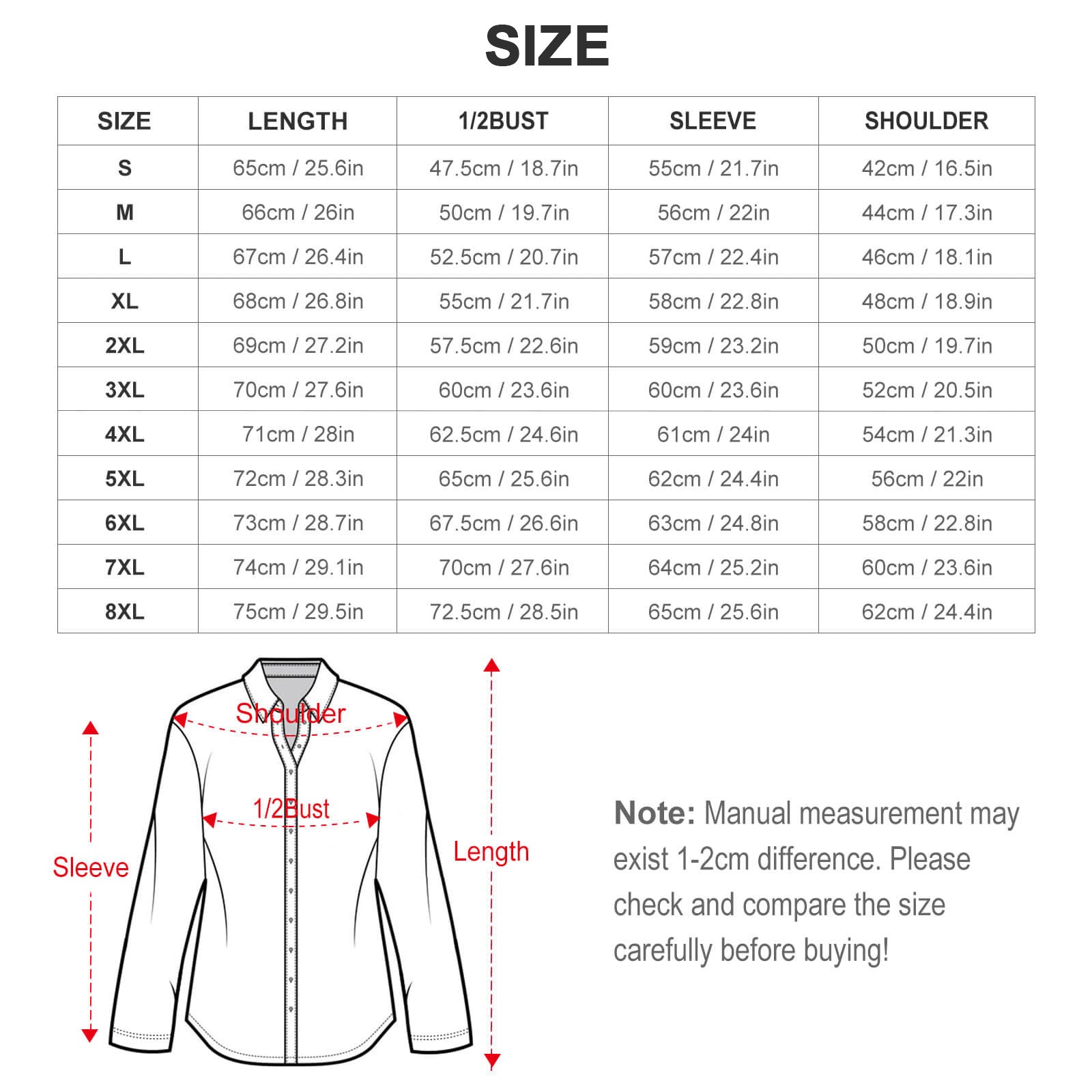 Chemise à ourlet asymétrique imprimée – légère & chic | Big Smiles | Grandes tailles S–8XL - Big Smiles All Sizes