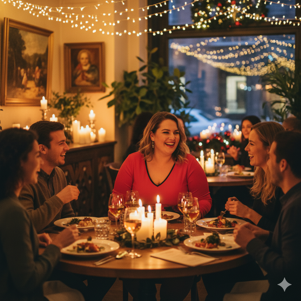 Robe grande taille col V à manches longues – imprimé roses, du S au 8XL - Big Smiles All Sizes