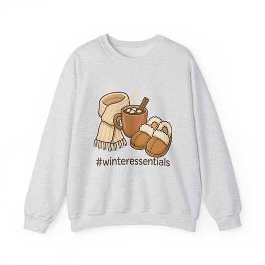 tailles S - 5XL Sweat Winter Essentials | Pull Cozy Unisexe pour Hiver et Cadeau de Noël,