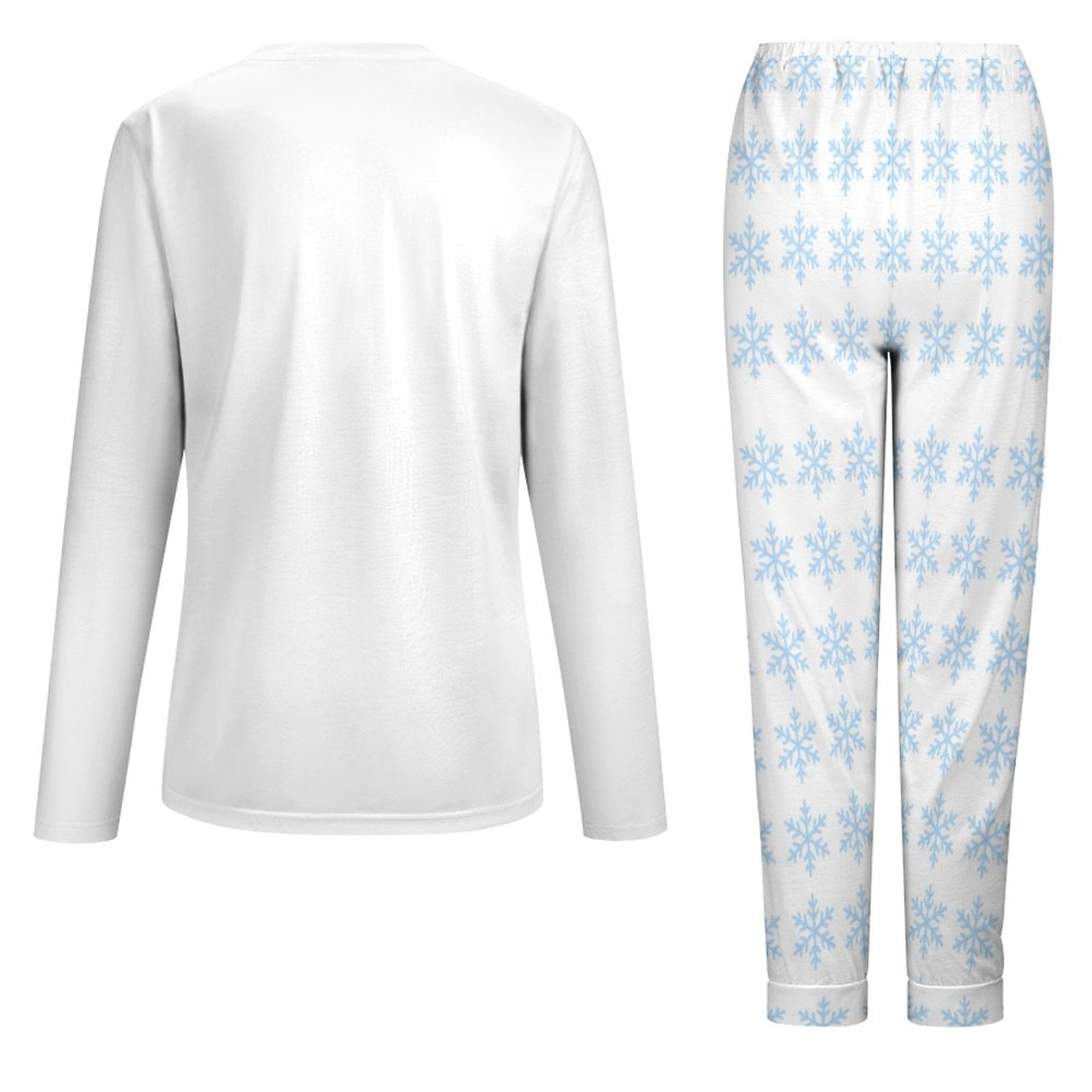 Pyjama femme 2 pièces “January” – doux, extensible, poches, grande taille - Big Smiles All Sizes