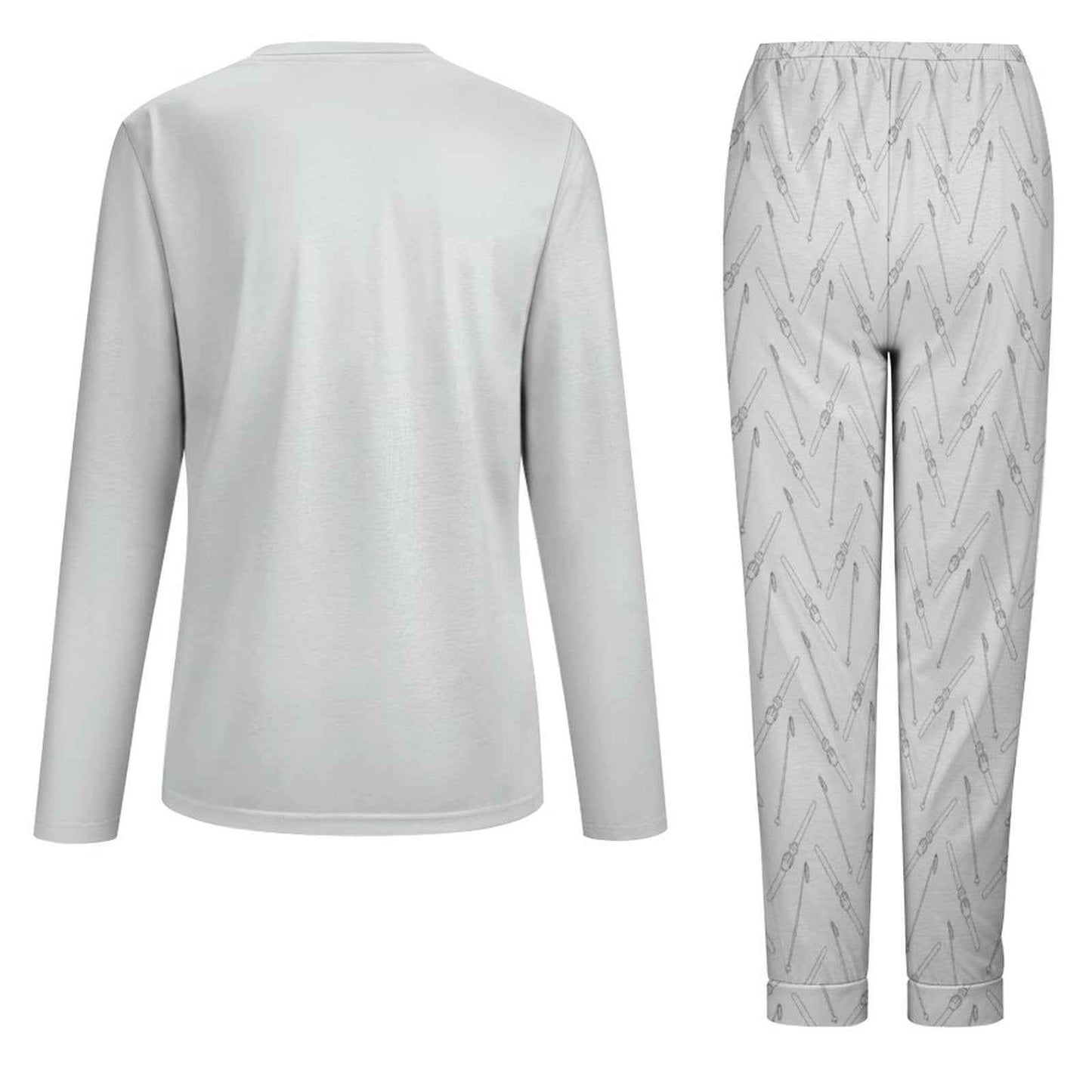 Pyjama d’hiver « February Ski » – Ensemble 2 pièces XS à 6XL | Big Smiles