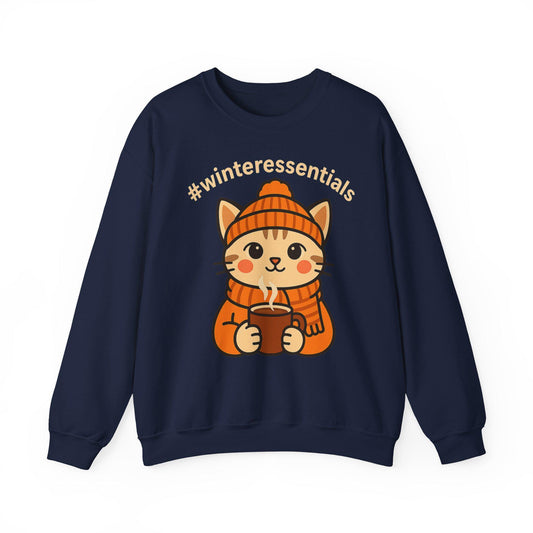 tailles S - 5XL Sweat Cozy Chat | Mode Automne-Hiver | Cadeau Unisexe pour Amoureux des Chats,