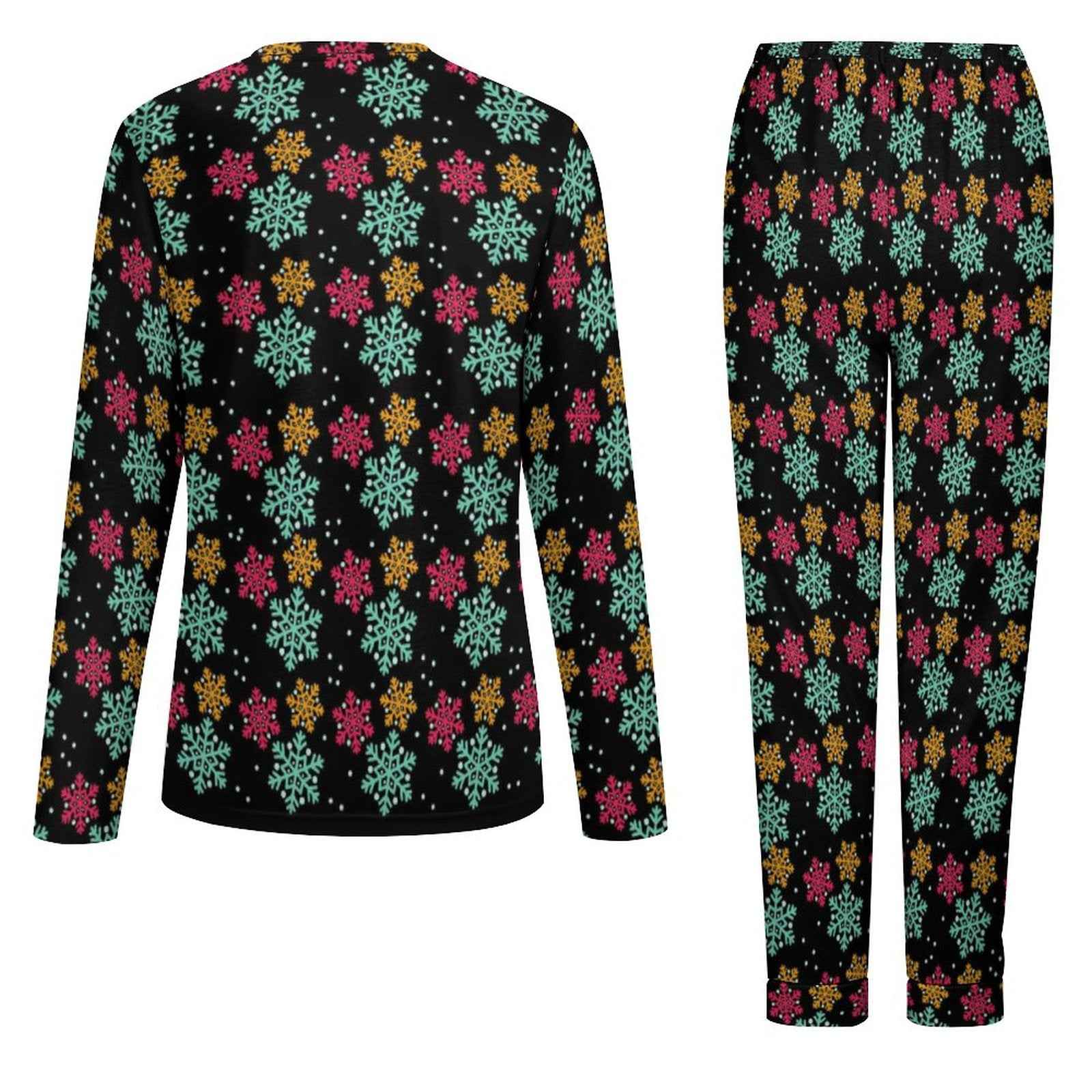 Pyjama de Noël « Père Noël & Renne » – Ensemble 2 pièces XS à 6XL | Big Smiles